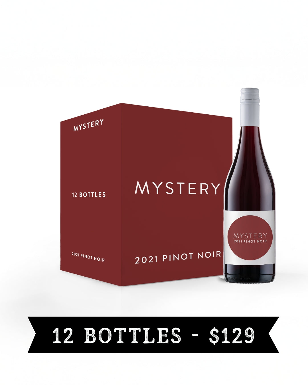 2021 Mystery Pinot Noir - 12 Pack